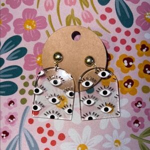 Eye Pattern Earrings